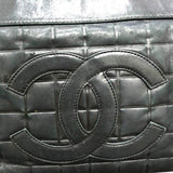 シャネル CHANEL チョコバー セミショルダーバッグ A17365 ブラック ゴールド金具 ラム レディース ハンドバッグ