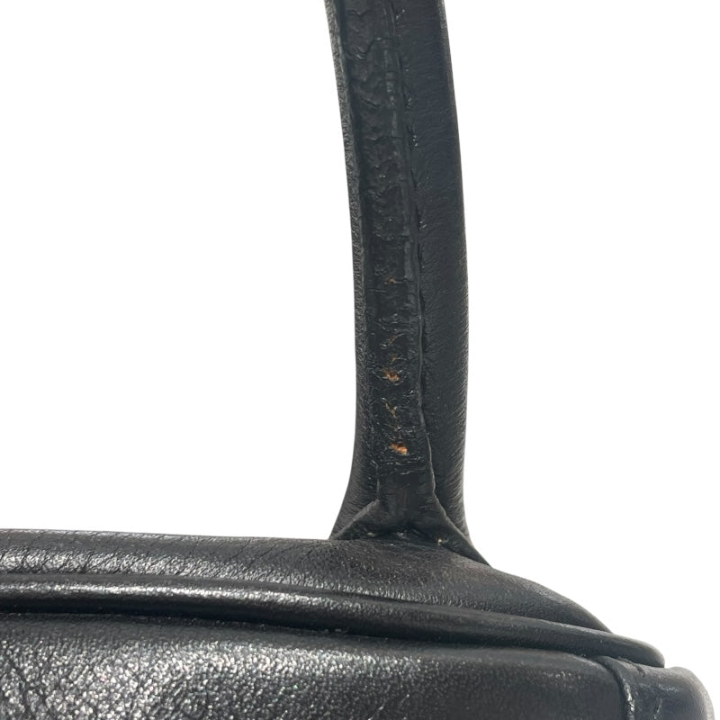 エルメス HERMES リンディ30 □K刻 ブラック×シルバー金具 　　エバーカラー レディース ショルダーバッグ