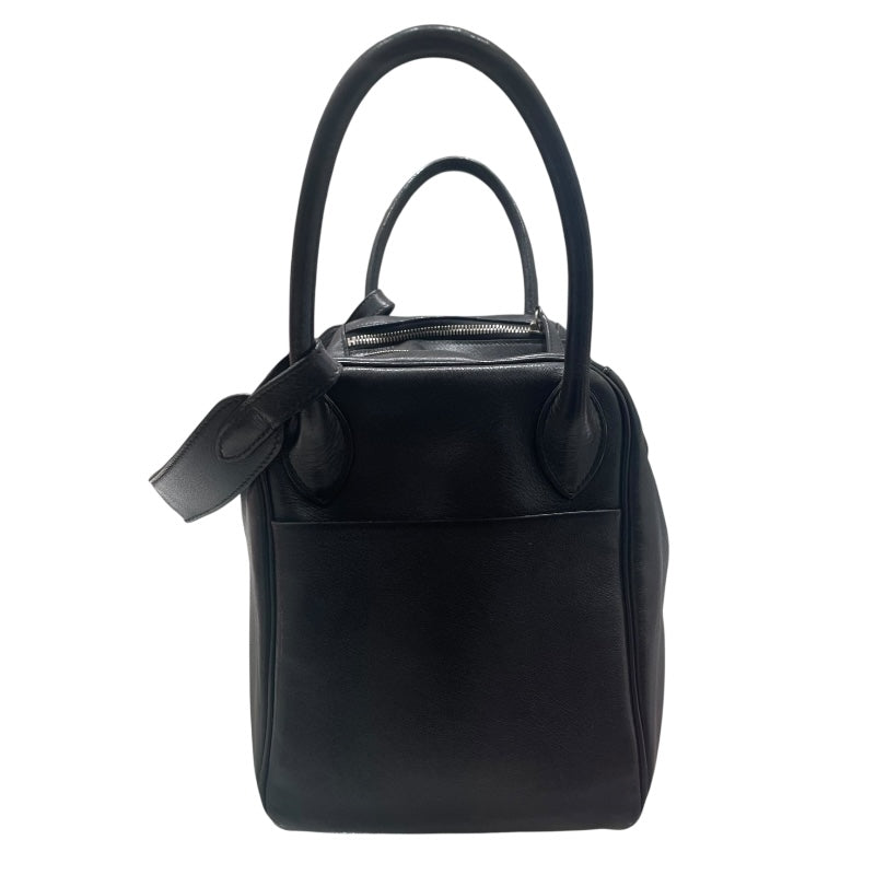 エルメス HERMES リンディ30 □K刻 ブラック×シルバー金具 　　エバーカラー レディース ショルダーバッグ