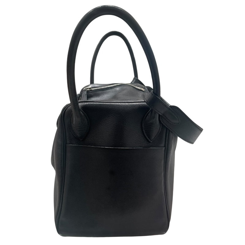 エルメス HERMES リンディ30 □K刻 ブラック×シルバー金具 　　エバーカラー レディース ショルダーバッグ