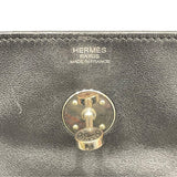 エルメス HERMES リンディ30 □K刻 ブラック×シルバー金具 　　エバーカラー レディース ショルダーバッグ