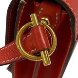 エルメス HERMES ロウリス23 X刻 ルージュトマト ゴールド金具 エバーカラー レディース ショルダーバッグ