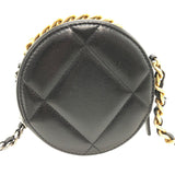 シャネル CHANEL CHANEL19 チェーンクラッチ AP0945 ブラック/SV/GD ラム レディース ショルダーバッグ