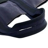 エルメス HERMES フールトゥカバス ネイビー×ブラック トワル ユニセックス トートバッグ