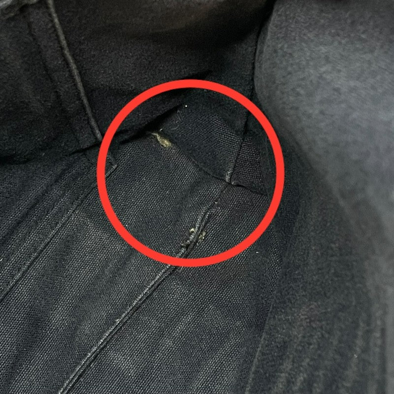 エルメス HERMES フールトゥカバス ネイビー×ブラック トワル ユニセックス トートバッグ