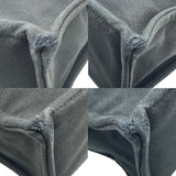 エルメス HERMES フールトゥMM トートバッグ ブラック×SV金具 キャンバス ユニセックス トートバッグ