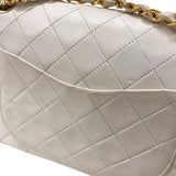 シャネル CHANEL マトラッセ23 A01113 ホワイト ゴールド金具 ラムスキン レディース ショルダーバッグ