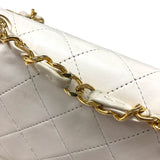 シャネル CHANEL マトラッセ23 A01113 ホワイト ゴールド金具 ラムスキン レディース ショルダーバッグ