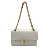 シャネル CHANEL マトラッセ23 A01113 ホワイト ゴールド金具 ラムスキン レディース ショルダーバッグ