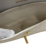 シャネル CHANEL マトラッセ23 A01113 ホワイト ゴールド金具 ラムスキン レディース ショルダーバッグ