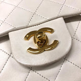 シャネル CHANEL マトラッセ23 A01113 ホワイト ゴールド金具 ラムスキン レディース ショルダーバッグ