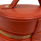 シャネル CHANEL ココマーク チェーンバニティバッグ AS0323 レッド ゴールド金具 ラムスキン レディース ショルダーバッグ