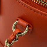 シャネル CHANEL ココマーク チェーンバニティバッグ AS0323 レッド ゴールド金具 ラムスキン レディース ショルダーバッグ