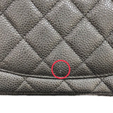 シャネル CHANEL ミニマトラッセ20 A69900 ブラック　シルバー金具 キャビア レディース ショルダーバッグ