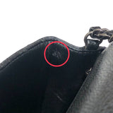 シャネル CHANEL ミニマトラッセ20 A69900 ブラック　シルバー金具 キャビア レディース ショルダーバッグ