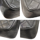 シャネル CHANEL ミニマトラッセ20 A69900 ブラック　シルバー金具 キャビア レディース ショルダーバッグ