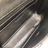 シャネル CHANEL ミニマトラッセ20 A69900 ブラック　シルバー金具 キャビア レディース ショルダーバッグ