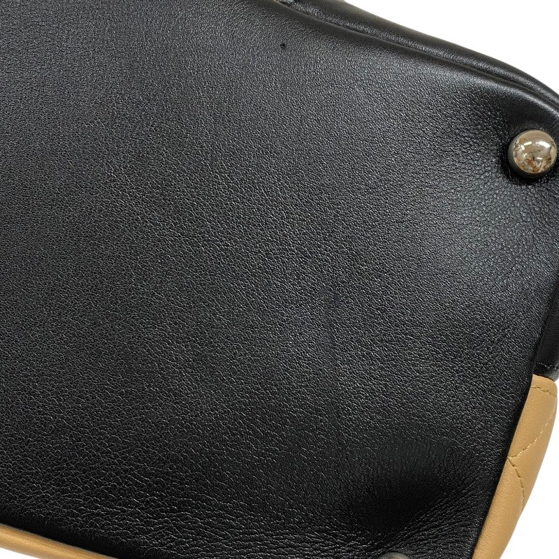 シャネル CHANEL カンボンライントート ミディアム A25167 ベージュ シルバー金具 カーフ レディース トートバッグ