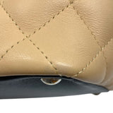 シャネル CHANEL カンボンライントート ミディアム A25167 ベージュ シルバー金具 カーフ レディース トートバッグ