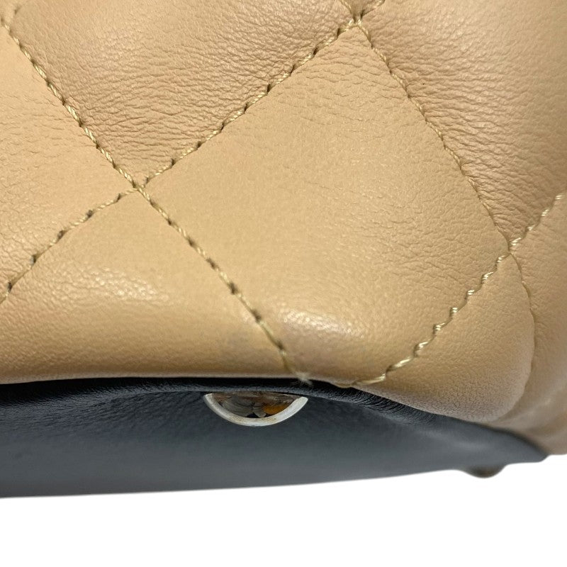 シャネル CHANEL カンボンライントート ミディアム A25167 ベージュ シルバー金具 カーフ レディース トートバッグ