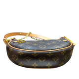 ルイ・ヴィトン LOUIS VUITTON ループ M81098 ブラウン　GD金具 モノグラムキャンバス レディース ショルダーバッグ