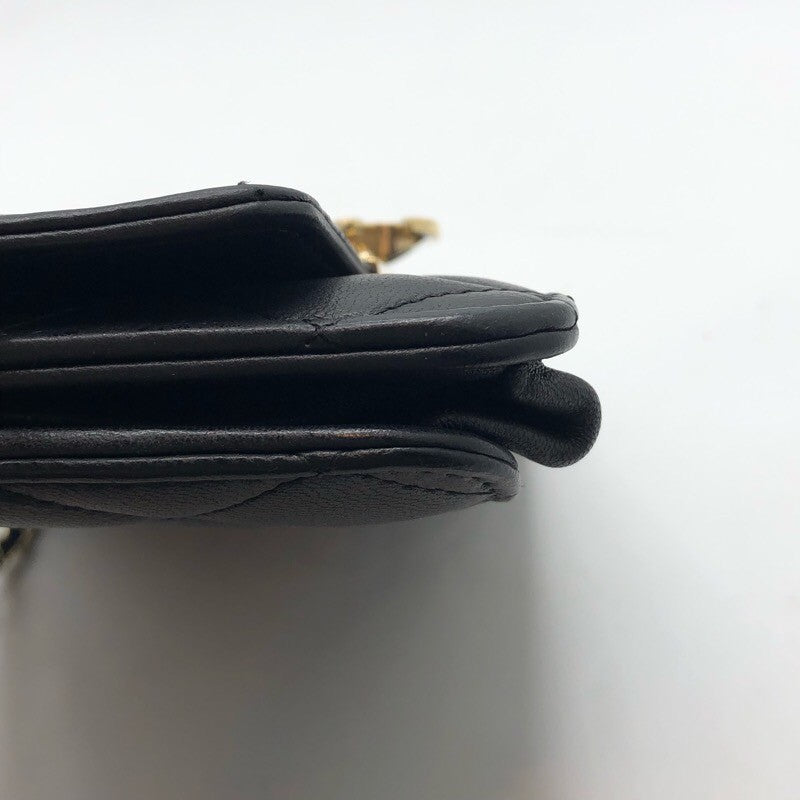 シャネル CHANEL ココロック チェーンウォレット A80766 ブラック×GD金具 ラムスキン レディース ショルダーバッグ