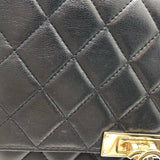 シャネル CHANEL ココロック チェーンウォレット A80766 ブラック×GD金具 ラムスキン レディース ショルダーバッグ