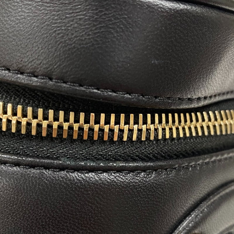 シャネル CHANEL ココマーク チェーンバニティバッグ AS0323 ブラック ゴールド金具 ラムスキン レディース ショルダーバッグ