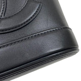シャネル CHANEL ココマーク チェーンバニティバッグ AS0323 ブラック ゴールド金具 ラムスキン レディース ショルダーバッグ