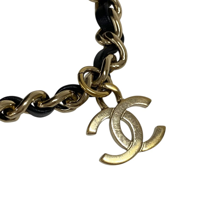 シャネル CHANEL ココマーク チェーンバニティバッグ AS0323 ブラック ゴールド金具 ラムスキン レディース ショルダーバッグ