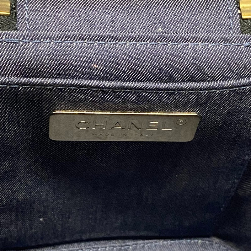 シャネル CHANEL ココマーク チェーンバニティバッグ AS0323 ブラック ゴールド金具 ラムスキン レディース ショルダーバッグ