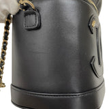 シャネル CHANEL ココマーク チェーンバニティバッグ AS0323 ブラック ゴールド金具 ラムスキン レディース ショルダーバッグ