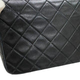 シャネル CHANEL マトラッセ チェーンショルダーバッグ ブラック ゴールド金具 ラムスキン レディース