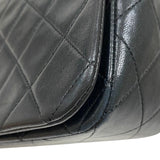 シャネル CHANEL マトラッセ チェーンショルダーバッグ ブラック ゴールド金具 ラムスキン レディース