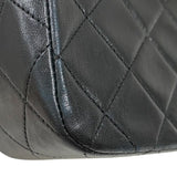 シャネル CHANEL マトラッセ チェーンショルダーバッグ ブラック ゴールド金具 ラムスキン レディース