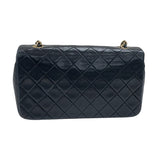 シャネル CHANEL マトラッセ チェーンショルダーバッグ ブラック ゴールド金具 ラムスキン レディース