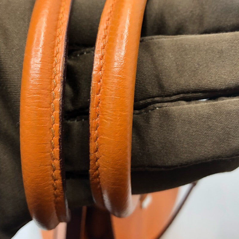 エルメス HERMES バーキン25 □K刻 オレンジ シルバー金具 エプソン レディース ハンドバッグ