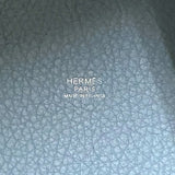 エルメス HERMES ピコタンロックMM □M刻 ブルーアトール シルバー金具 トリヨンクレマンス レディース ハンドバッグ
