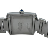 カルティエ Cartier タンクフランセーズ LM W51002Q3 ホワイト SS メンズ 腕時計