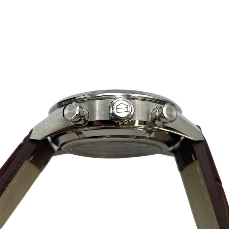 タグ・ホイヤー TAG HEUER カレラ キャリバー ホイヤー02 クロノグラフ CBN2013.FC6483 ホワイト SS メンズ 腕時計