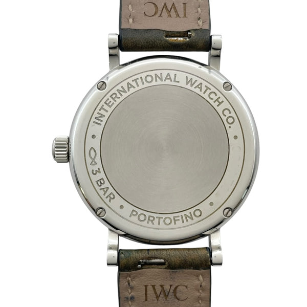 インターナショナルウォッチカンパニー IWC ポートフィノ・オートマティック 34 IW357412 グリーン SS レディース 腕時計