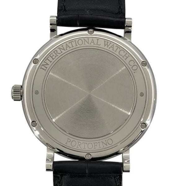 インターナショナルウォッチカンパニー IWC ポートフィノ オートマティック IW356502 ブラック SS 自動巻き メンズ 腕時計