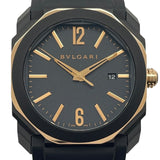 ブルガリ BVLGARI オクト オリジナーレ 103085 ブラック SS メンズ 腕時計