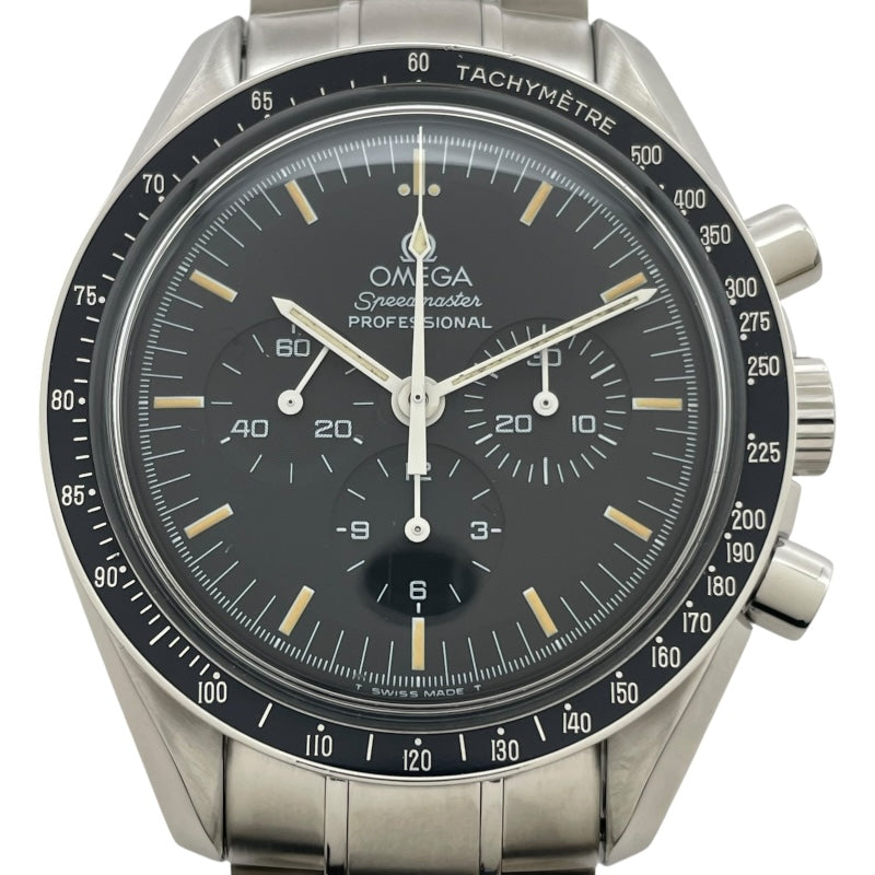 オメガ OMEGA スピードマスタープロフェッショナル ムーンウォッチ クロノグラフ 3592.50 ブラック SS メンズ 腕時計