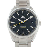 オメガ OMEGA ｼｰﾏｽﾀｰ ｱｸｱﾃﾗ ｺｰｱｸｼｬﾙ ｸﾛﾉﾒｰﾀｰ 15000ｶﾞｳｽ 231.10.42.21.01.002 SS メンズ 腕時計