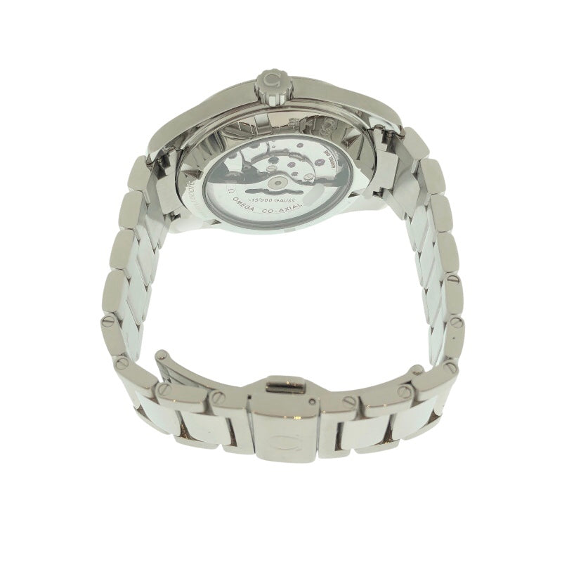 オメガ OMEGA ｼｰﾏｽﾀｰ ｱｸｱﾃﾗ ｺｰｱｸｼｬﾙ ｸﾛﾉﾒｰﾀｰ 15000ｶﾞｳｽ 231.10.42.21.01.002 SS メンズ 腕時計