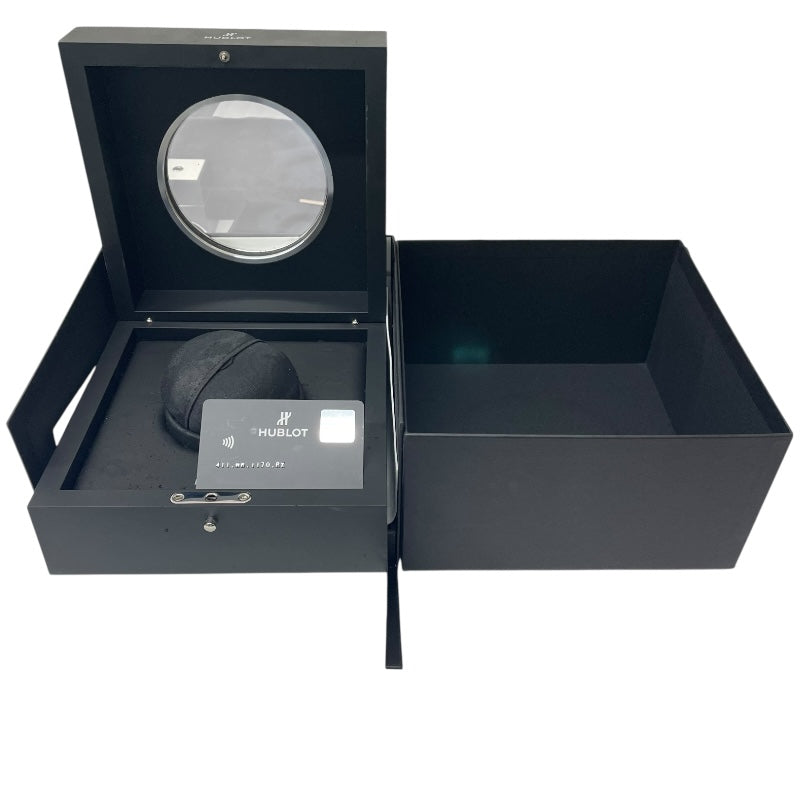 ウブロ HUBLOT ビッグ・バン ウニコ チタニウム セラミック 411.NM1170.RX チタン/セラミック　 自動巻き メンズ 腕時計