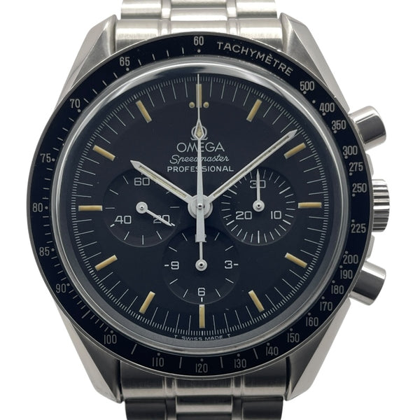オメガ OMEGA スピードマスター ムーンウォッチ プロフェッショナル クロノグラフ ST345.0022.100 ブラック SS メンズ 腕時計
