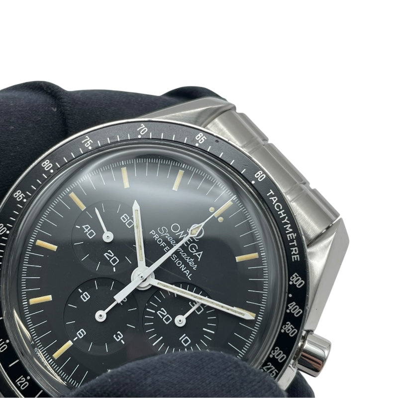 オメガ OMEGA スピードマスター ムーンウォッチ プロフェッショナル クロノグラフ ST345.0022.100 ブラック SS メンズ 腕時計