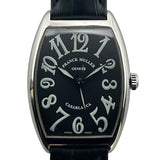 フランク・ミュラー FRANCK MULLER トノウカーベックス カサブランカ 2852CASA ブラック SS/革ベルト（社外品） 自動巻き メンズ 腕時計